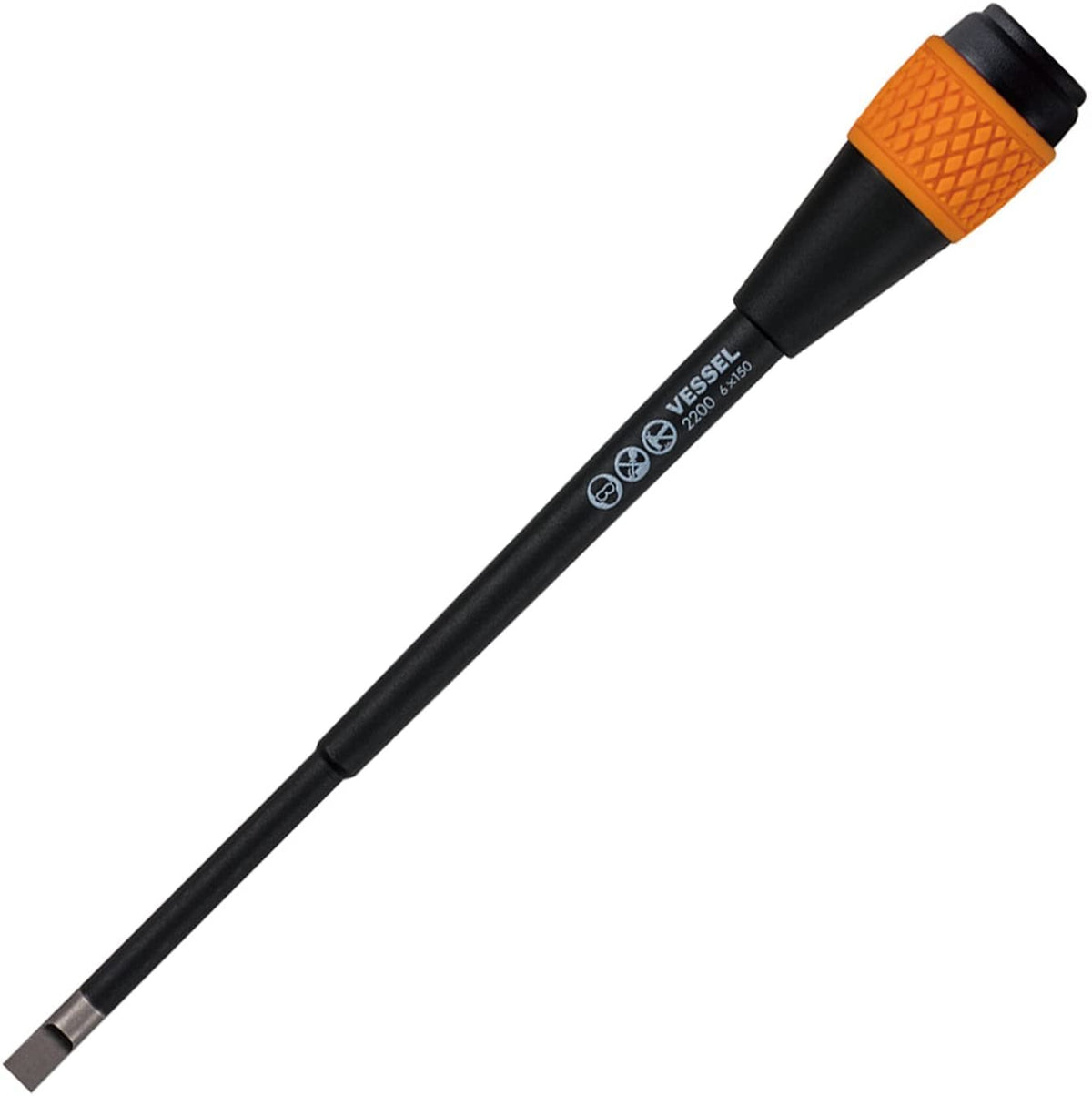 VESSEL Ball Ratchet Driver Replacement Shaft 2200B(-) 6 x 150