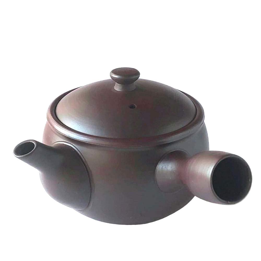 Yokkaichi Banko teapot e074a purple mud (japan import)