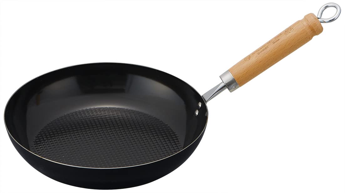 Skater IRFP20-A Iron Embossed Frying Pan, 9.4 inches (24 cm), Compatible with Gas Fire, Disney Winnie the Pooh, Made in Japan