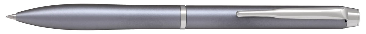 PILOT Oil-based Ballpoint Pen, Eternink, 0.7mm, Silver Clip, Gray Barrel, Black Ink, BEL17SGY Pilot