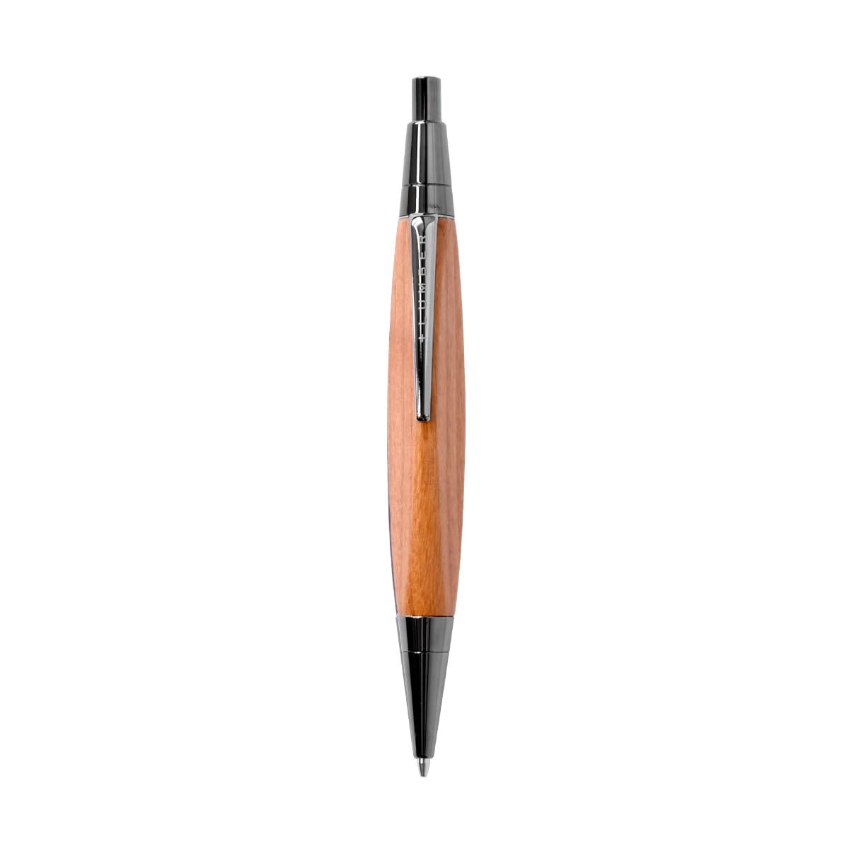 +LUMBER TRIANGLE BODY MECHANICAL PENCIL, Made Pocketable with Natural Wood (Cherry)
