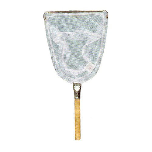 Shoei No. 234 Round Net, River Insect Net, 7.9 inches (20 cm), Stainless Cover, Wooden Handle, 5.9 inches (15 cm), White Lace