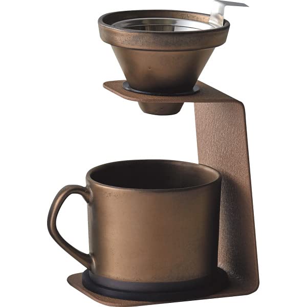 前畑(Maebata) Maehata Brew Coffee Single Person Dripper Set (GD) 52295
