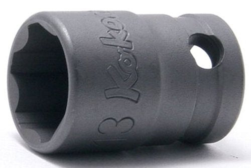 Ko-ken 23410M-18 3/8 Sq. Dr. Socket 18mm Surface Length 30mm