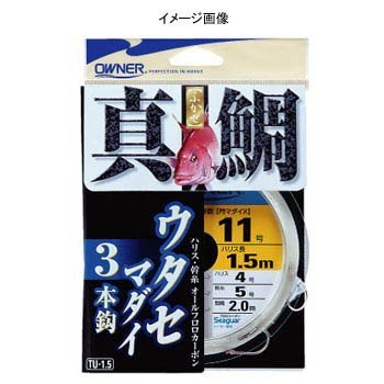 Owner TU-1.5 33435 Uthasemadai 3 Hooks 4.9 ft (1.5 m)