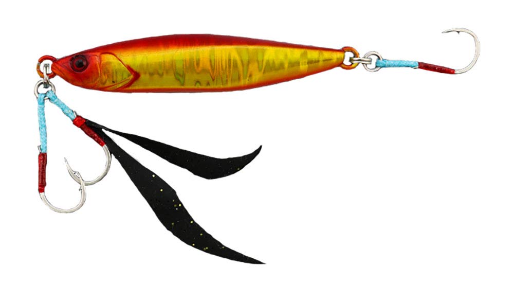 JACKALL G048 Flag Trap, Akakin/Magma Wave Holo, 2.8 oz (80 g), 3.2 inches (81 mm)