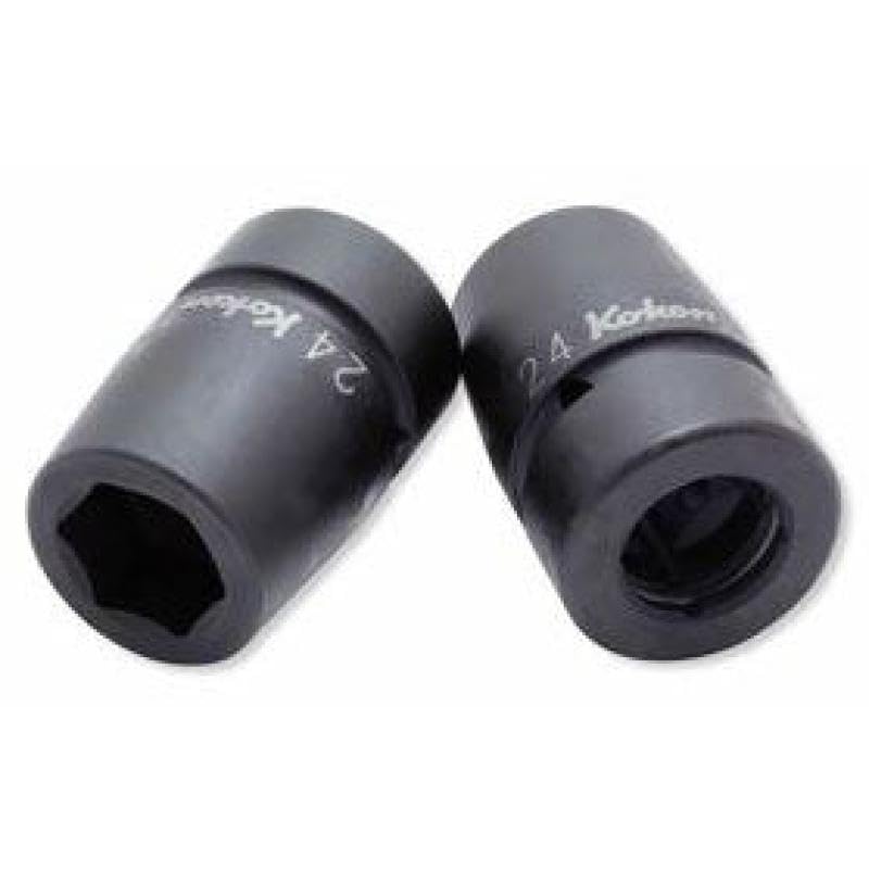 Ko-ken NV16400-24 3/4 Sq. Dr. Socket 24mm 6 point 65mm Sleeve Drive