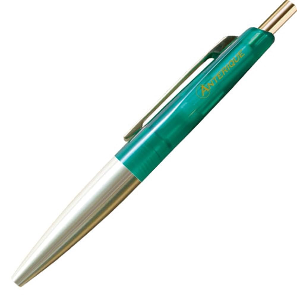 アンテリック(Anterique) Antelic BP20-CRG Permanent Ballpoint Pen, 0.5mm, Mini Size, Clear Green