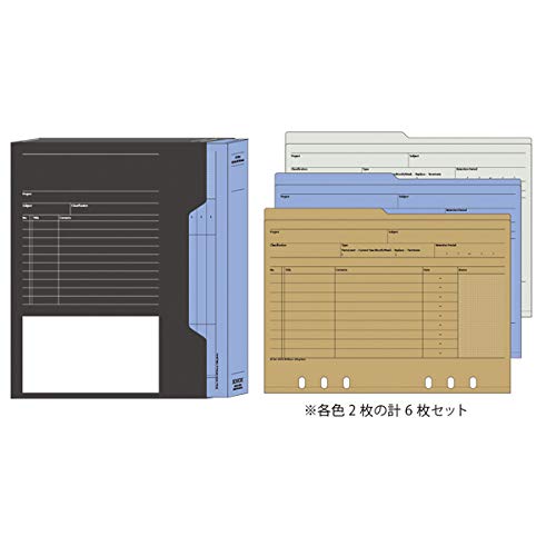 Knox 52476500 Personal Organizer, Refill, File Box, A5, Blue