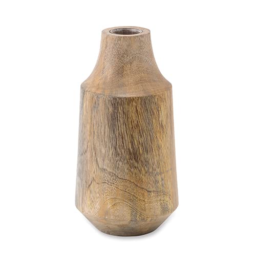 POSH Living 41387 Flower Pot, Natural, Size: Approx. φ0.5 inches (12 cm), H 9.3 inches (23.5 cm)