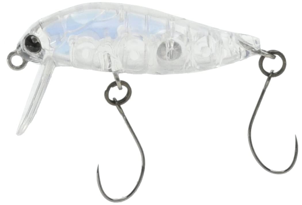 TackleHouse Crankbait Elfin Shikader F 1.5 inches (38 mm), 0.1 oz (2.6 g), Clear #06 Lure