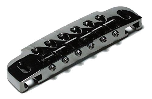 Gotoh 510UB Wraparound Guitar Bridge with Studs, Black