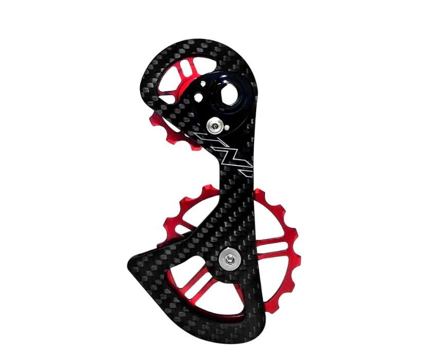 TNI SPEEDPULLEY Speed Pulley (12T/16T) 3K Carbon Cage Full Ceramic Bearing Speed Pulley