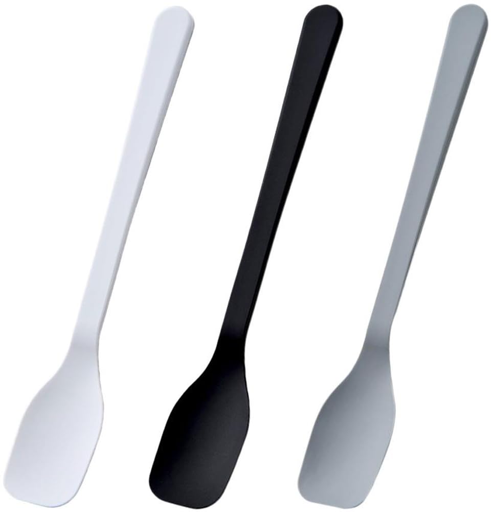 Shimomura 44683 Silicone Fit Spoons, Set of 3 Colors