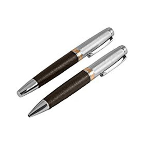 United Color Systems WR19 Jos Von Arx Ballpoint Pen A CNC Cut Pen with Various Motifs Black/Silver
