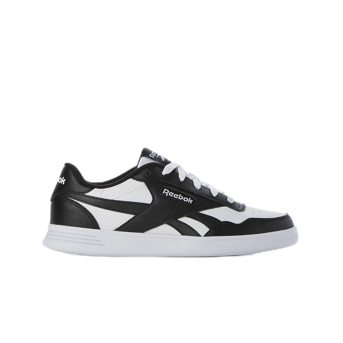Reebok Unisex Court Advance Trainers, Ftwrwhite Black Chrome, 10