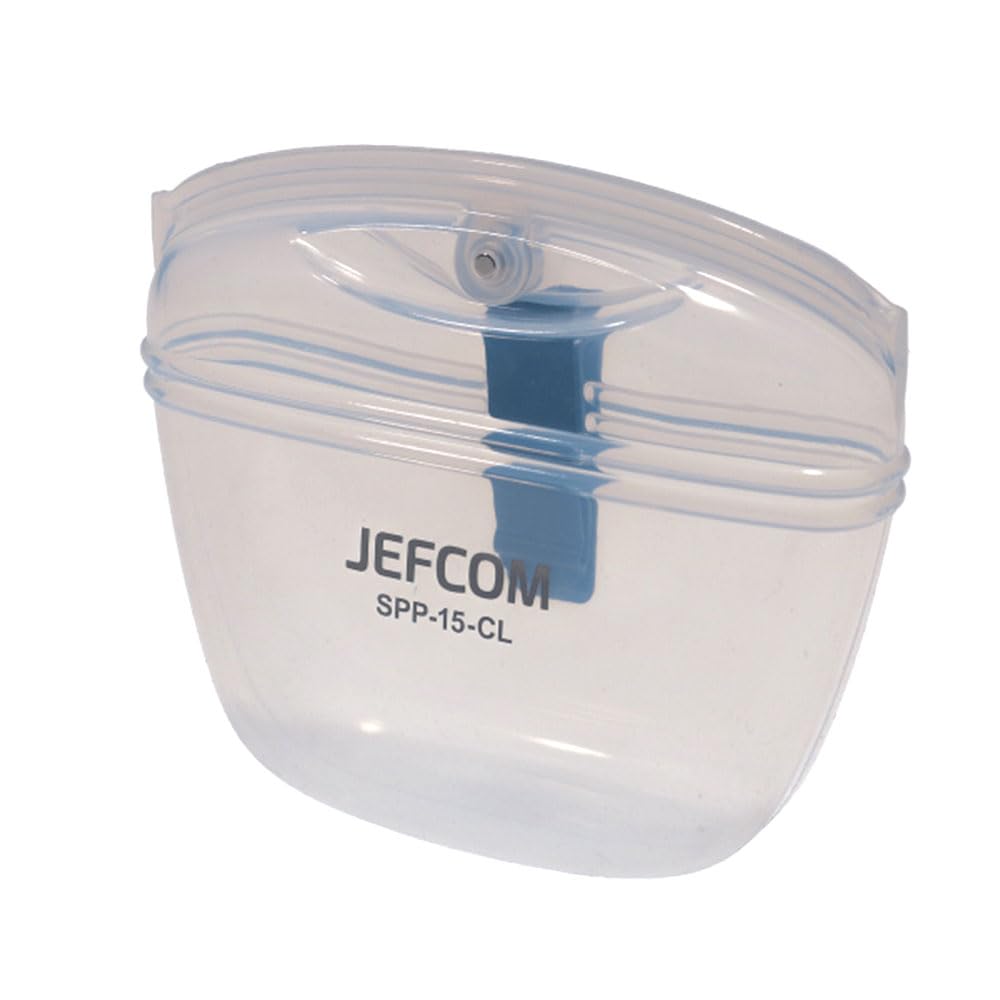 Jefcom SPP-15-CL Soft Parts Pocket, Large Type, Silicone, Clear
