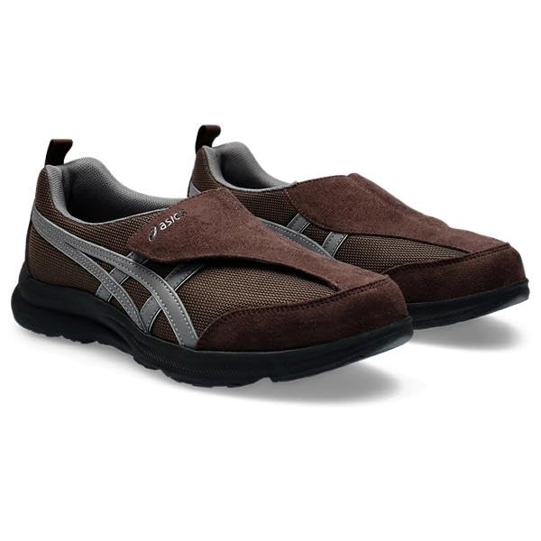 WELLNESSWALKER(アシックスウォーキング ウェルネスウォーカー) Men's Walking Shoe, Coffee/Gray 010, 25.0 cm 3E