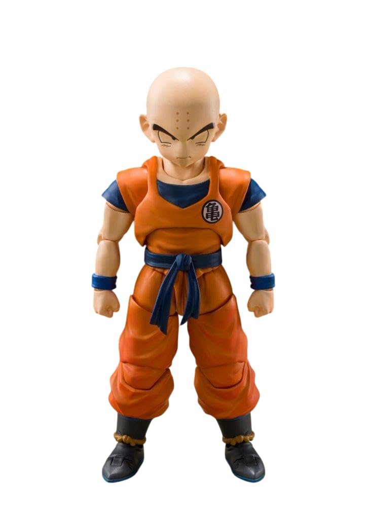 TAMASHII NATIONS - Dragon Ball Z - Krillin -Earth's Strongest Man- (Reissue) S.H.Figuarts Action Figure