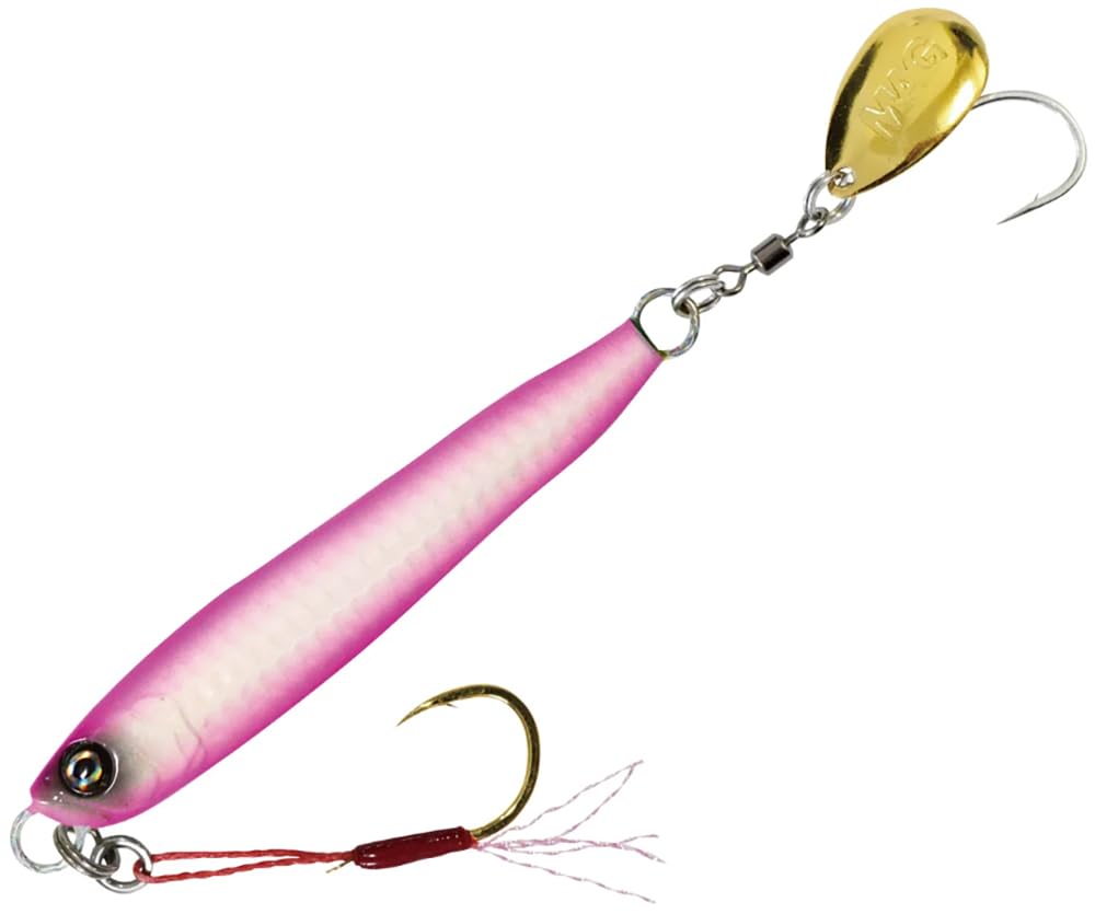 MAGBITE IWASHI JIG Maki Special 07 Pink Glow Sardine Jig, 1.1 oz (30 g), 1.1 oz (30 g)