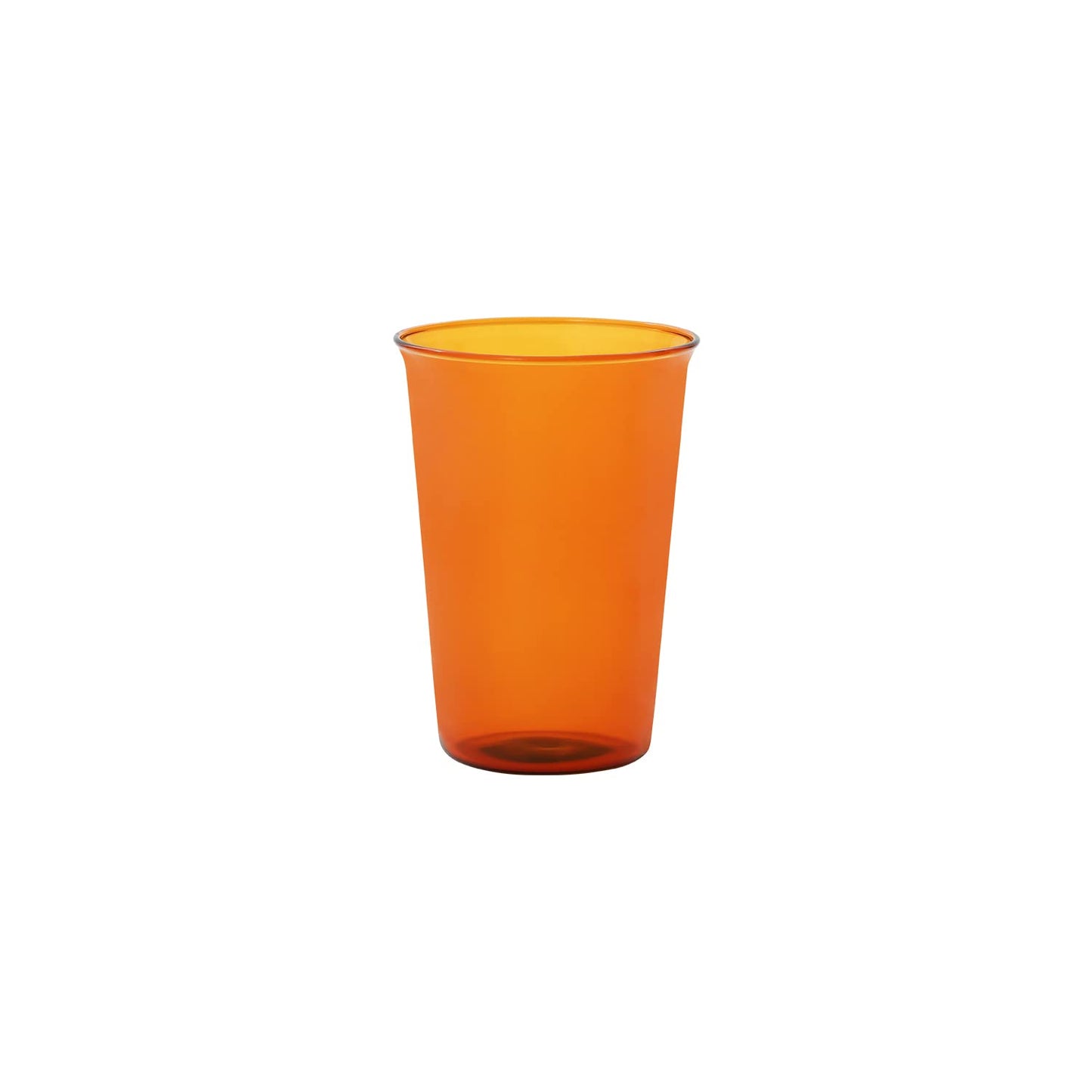 KINTO 21456 CAST AMBER Glass, 15.2 fl oz (430 ml), Heat-resistant Glass, Microwave and Dishwasher Safe