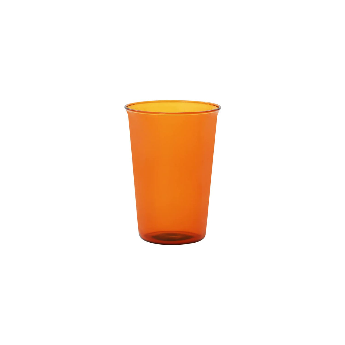 KINTO 21456 CAST AMBER Glass, 15.2 fl oz (430 ml), Heat-resistant Glass, Microwave and Dishwasher Safe
