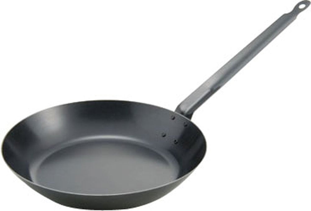 エムテートリマツ Mtate Trim Iron Plank Frying Pan, Blue Temper 14.2 inches (36 cm), Induction Compatible, Plate Thickness: 0.06 inches (1.6 mm), Made in Japan
