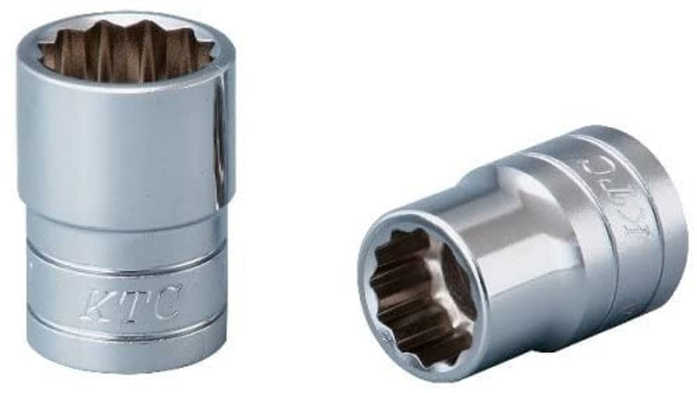 Kyoto Tool (KTC) B4-29W-S Socket, 0.5 inches (12 mm), Width: 1.1 inches (29 mm), Drive: 0.5 inches (12.7 mm), Total Length: 1.6 inches (41 mm), 1 Piece