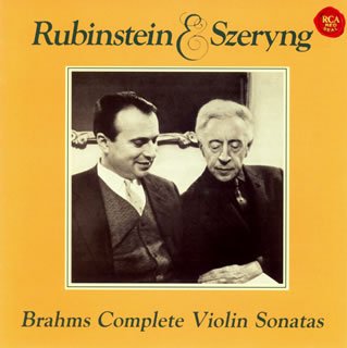 BRAHMS: VIOLIN SONATAS(remaster)