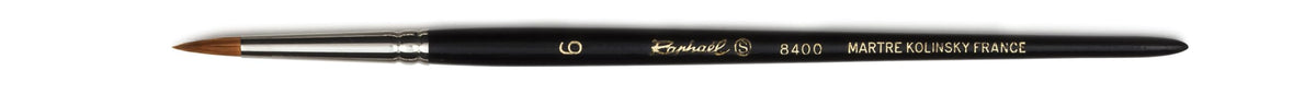 Raphael 8400 Kolinsky Round with Dot No. 6