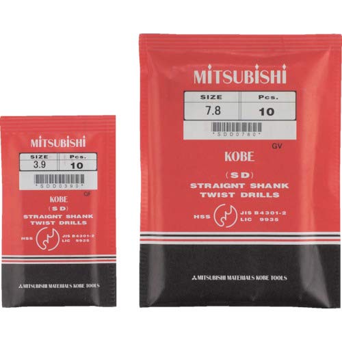 Mitsubishi K SDD0990 Straight Drill 0.39 in (9.9 mm)