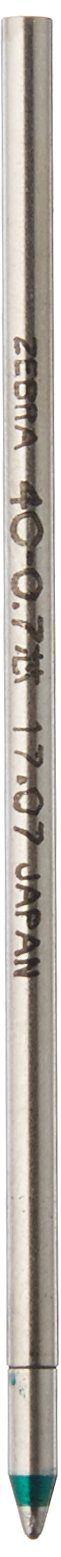 Zebra Oil-Based Ballpoint Pen Refill for Sharbo X, Minna, SL-F1, for Tia500, Workdash, Green Ink, 0.7mm Point (BR-8A-4C-G)