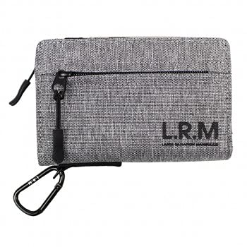 Wallet Boys Bifold Wallet Kids Hidden Zip Wallet Polyester - grey