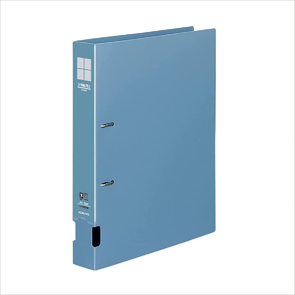 Kokuyo D ring file Blue A4 portrait 300 pieces staff-FD430B (japan import)