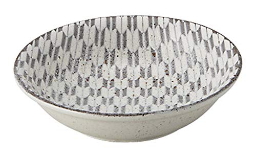 まるか光洋 Maruka Koyo 57462014 Small Plate, Ancient Powder, Diameter 4.3 x Height 1.0 inches (11 x 2.6 cm), Commercial Use