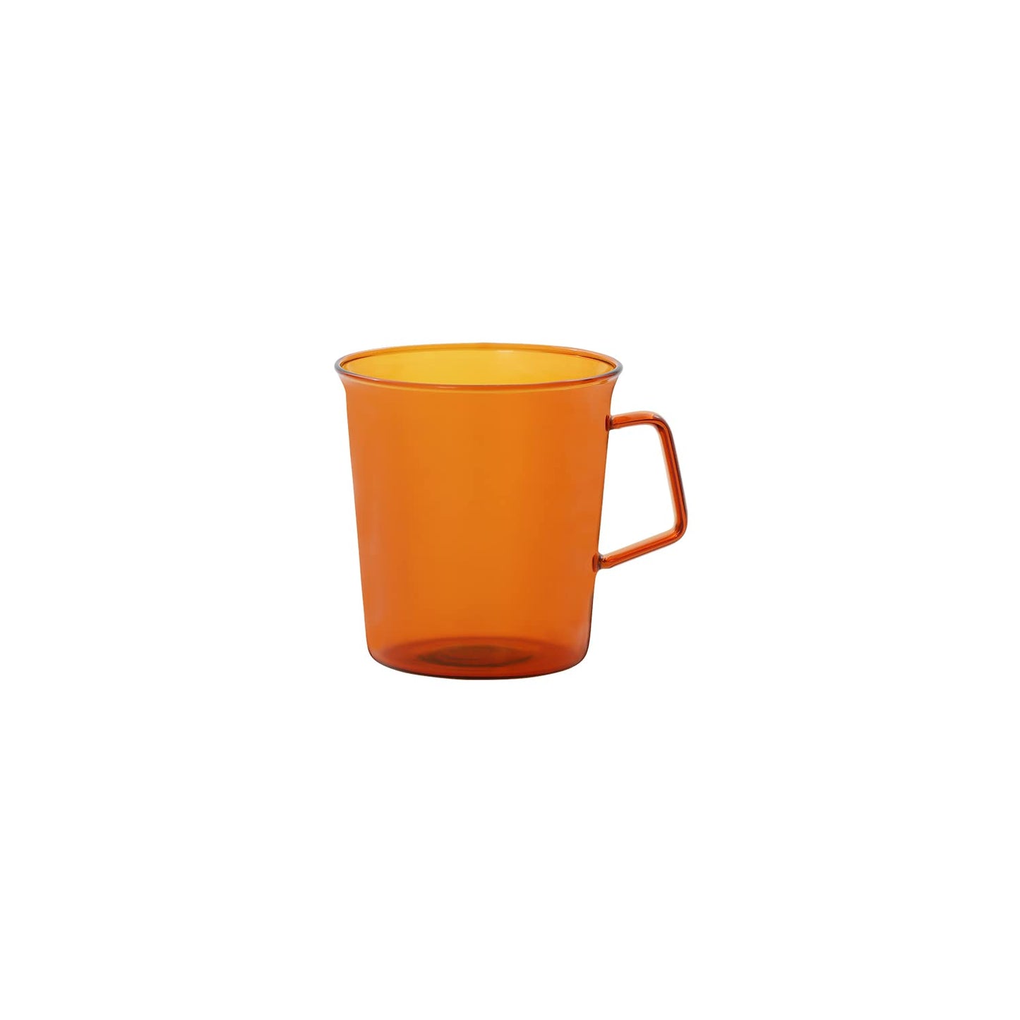 KINTO CAST AMBER 21458 Mug, 10.1 fl oz (310 ml), Heat Resistant Glass, Microwave and Dishwasher Safe