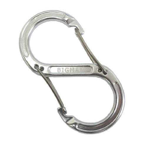 BIGMAN Carabiner Silver AFC6-8S