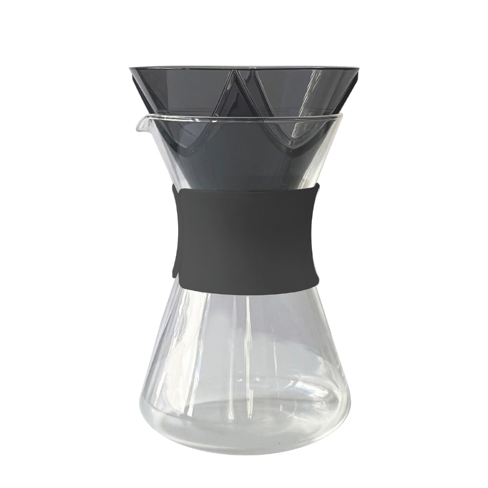 HARIO OCP-40-B Handy Coffee Pot 1st Dripper Server Set, Hand Drip for Beginners, Black