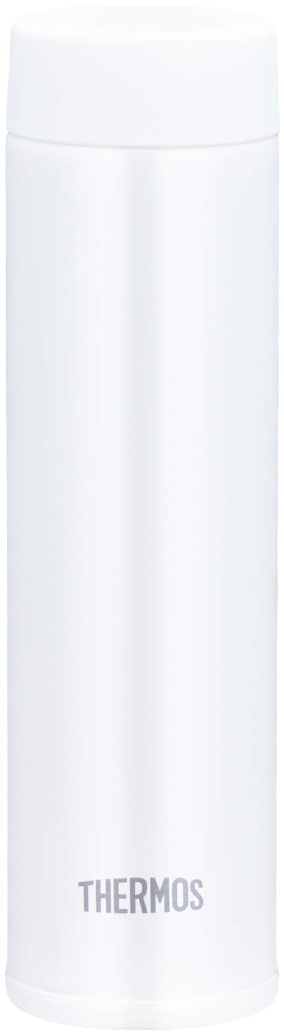 Thermos Water Bottle, Vacuum Insulated Pocket Mug, 6.1 fl oz (180 ml), White JOJ-180 WH (Small Capacity Model)