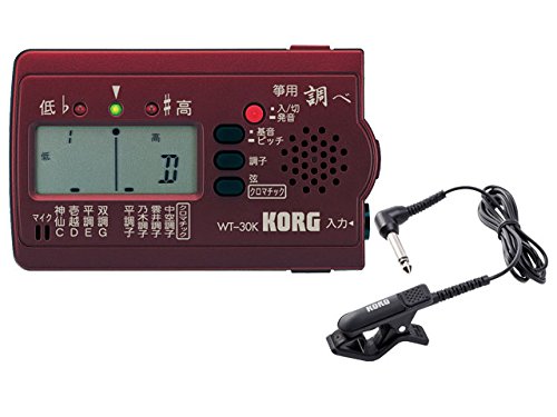 Korg (korugu) 筝 Check for Tuner WT – K + Contact Microphone cm – 300 – BK SET