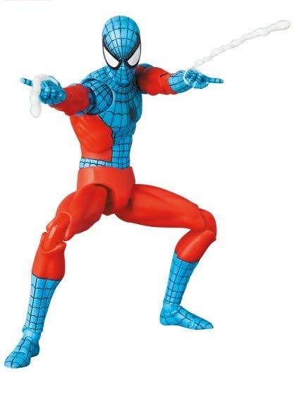 メディコム・トイ(MEDICOM TOY) Medicom Toy Store Limited MAFEX No.190 WEB-MAN Webman Spider-Man Action Figure Total Height Approx. 6.1 inches (155 mm), Painted, 80mm, Orange