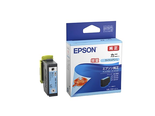 Genuine Epson Ink Cartridge Crab KNI-LC-L Light Cyan L (Increased)