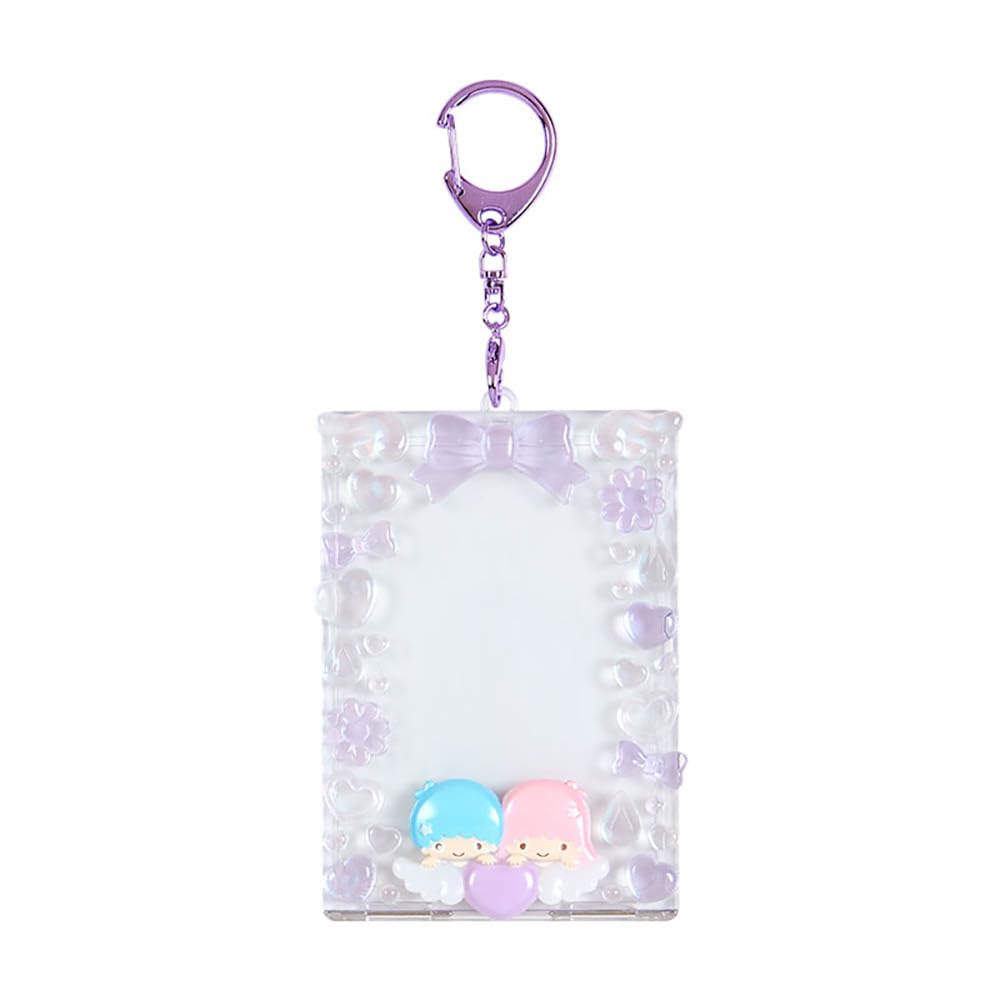 Sanrio 689521 Trading Card Holder (Enjoy Idol) Little Twin Stars Approx. Width 2.9 x Depth 0.3 x Height 4.1 inches (7.4 x 0.8 x 10.5 cm), Storage Size: 3.6 x 2.6 inches (9.2 x 6.6 cm)