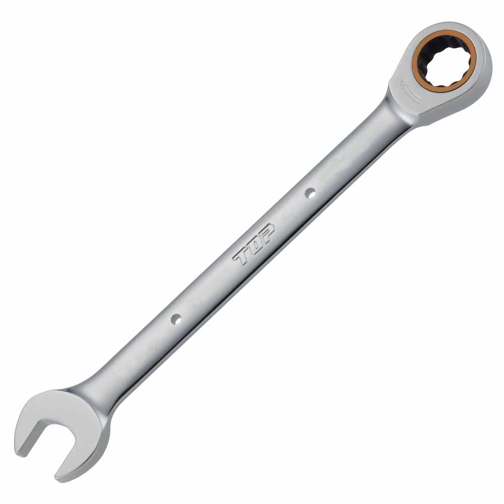 TOP RCW-13 Ratchet Combi, Opposite Side 0.5 inch (13 mm), Can Be Tightened, 5° Feed Angle, Gear Wrench