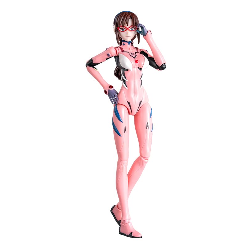 Blokees Evangelion Makinami Illustrus Plug Suit ABS & PVC Assembly Type Plastic Model