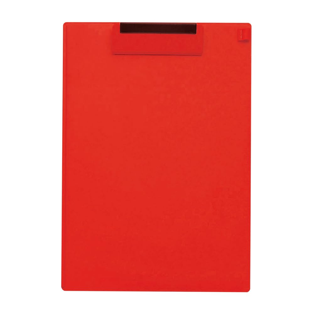 Open Industry CB-200-RD Clipboard, A4, Vertical, Red