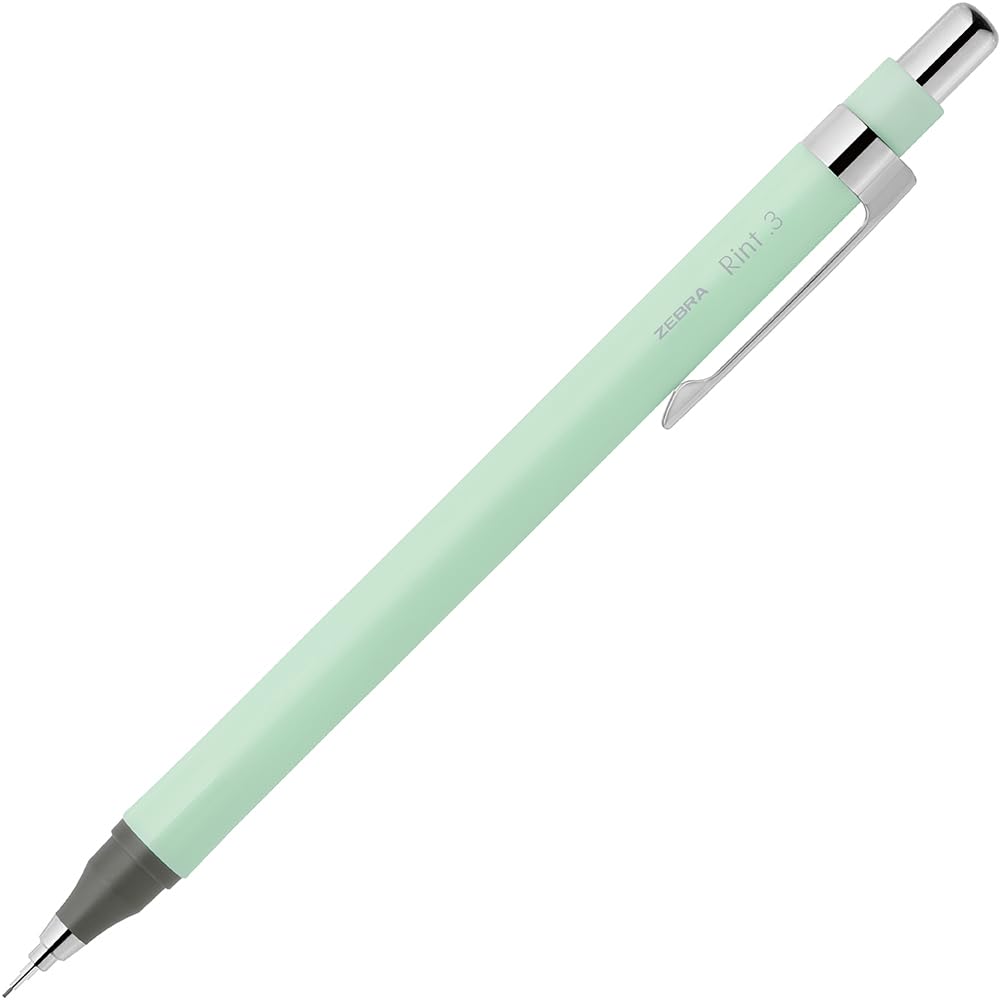 Zebra Mechanical Pencil Lint 0.3mm Mint Green Axis P-MAS130-MG