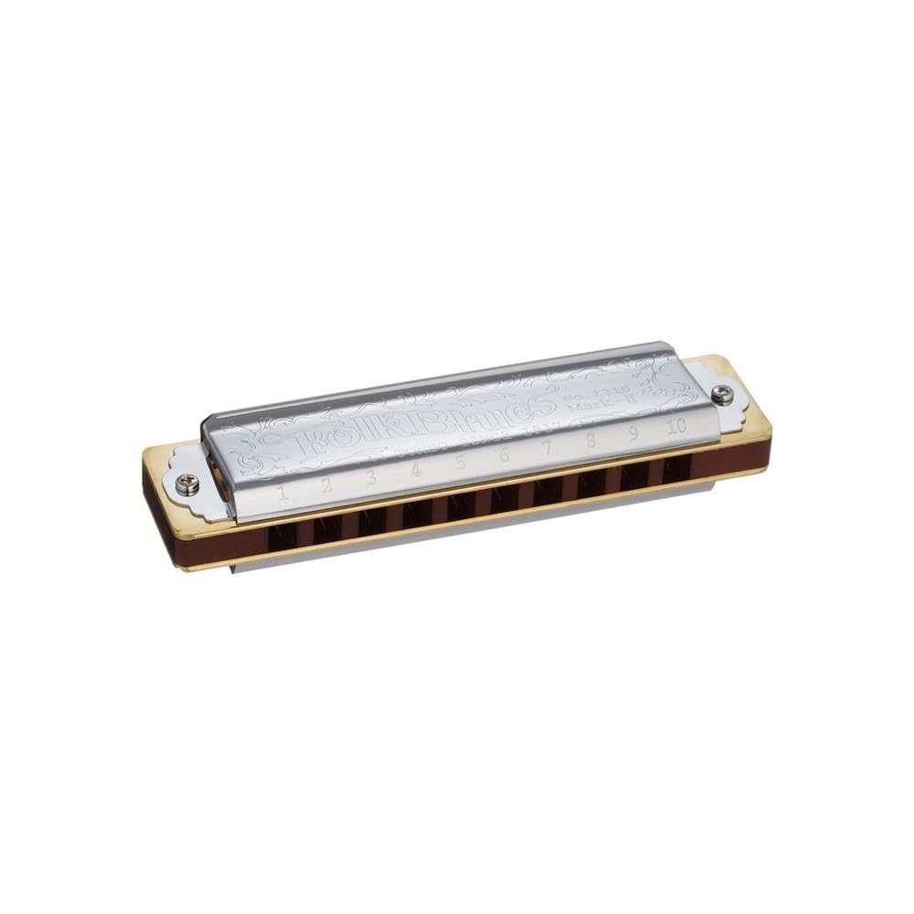 Tombo Harmonika Folk Blues MKII, Major Diatonic, 10 hole, G-Dur/Sol