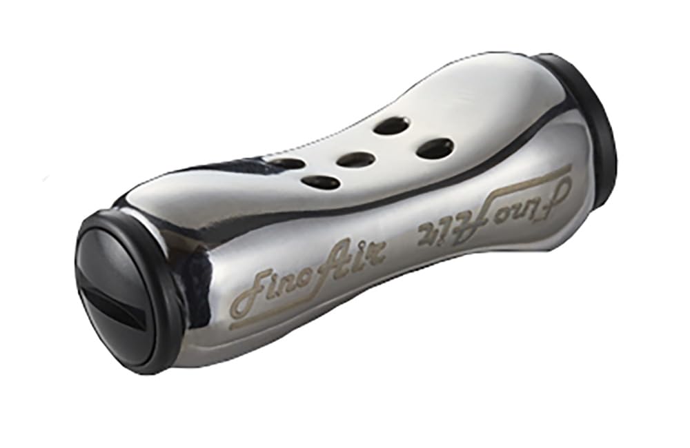 Livre ASBK-2 11153 Fino Air Knob for Shimano & Daiwa Standalone 2 Pieces Silver & Black