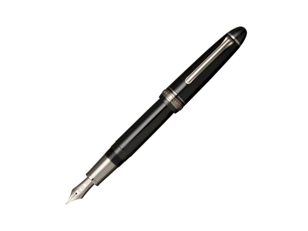 Sailor Fountain Pen Profit Black Luster Medium Point 11-3048-420
